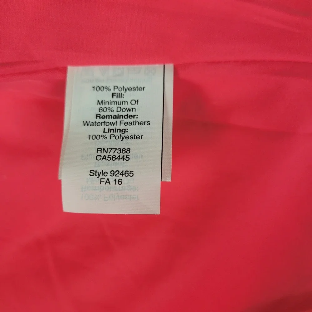 J.Crew Excursion Quilted Puffer Vest Pink XXS Gold Zip‎ Diamond Pattern